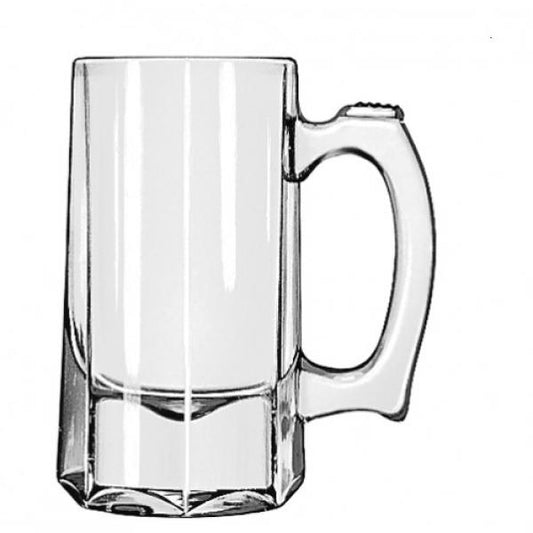 Glass Mug Beer Stein 1 Each - 12 Per Case.