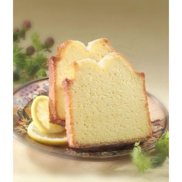 Cake Coffee Pullman Loaf Lemon Glazed Slice Frozen 3.5 Pound Each - 2 Per Case.