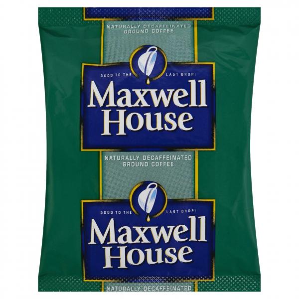 Maxwell House Decaffeinated Roast & Ground Coffee 1.7 Ounce Packets 96)