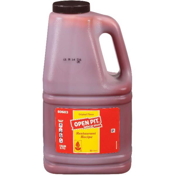 OPEN PIT Original BBQ Sauce 1 gal. Jugs 4 Per Case