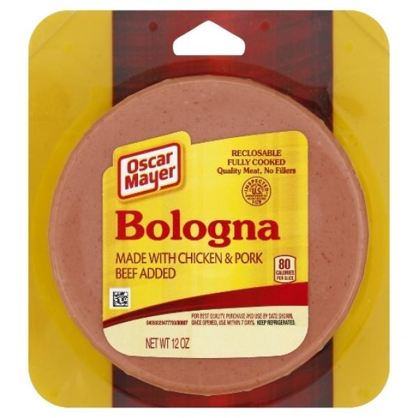 Oscar Mayer Bologna, 12 Ounce Size - 12 Per Case.