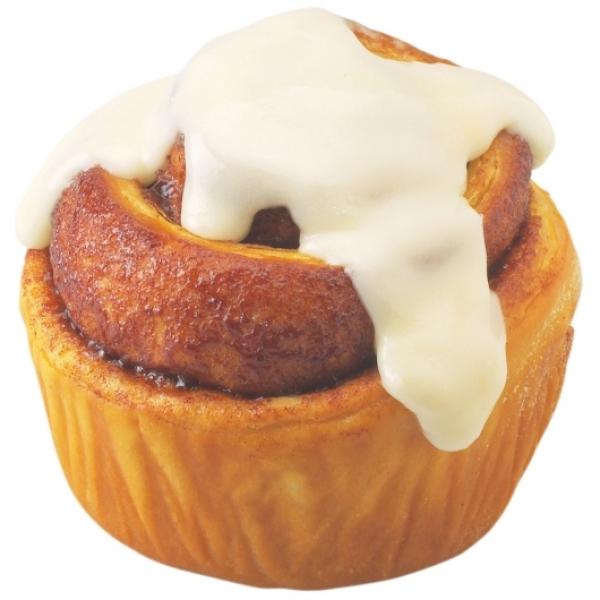 Sara Lee Oven Fresh Par Baked Cream Cheese Cinnamon Roll 4.75 Ounce Size - 6 Per Case.