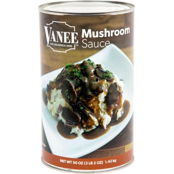 Mushroom Sauce 50 Ounce Size - 12 Per Case.