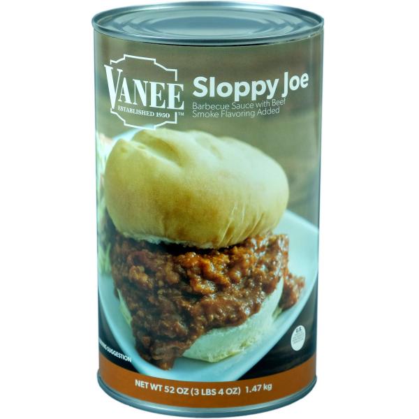 Sloppy Joe Barbecue Sauce With Beef Smoke Flavoring Added 52 Ounce Size - 6 Per Case.