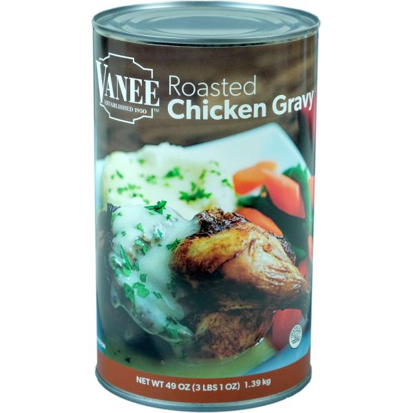 Roasted Chicken Gravy 49 Ounce Size - 12 Per Case.