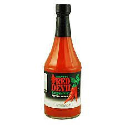 Red Devil Pepper Sauce 12 Fluid Ounce - 12 Per Case.