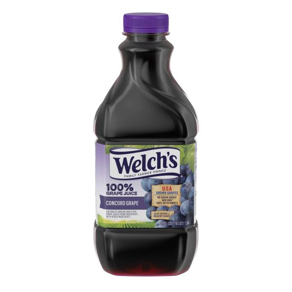 Fl Juice Concord Grape 46 Fluid Ounce - 8 Per Case.