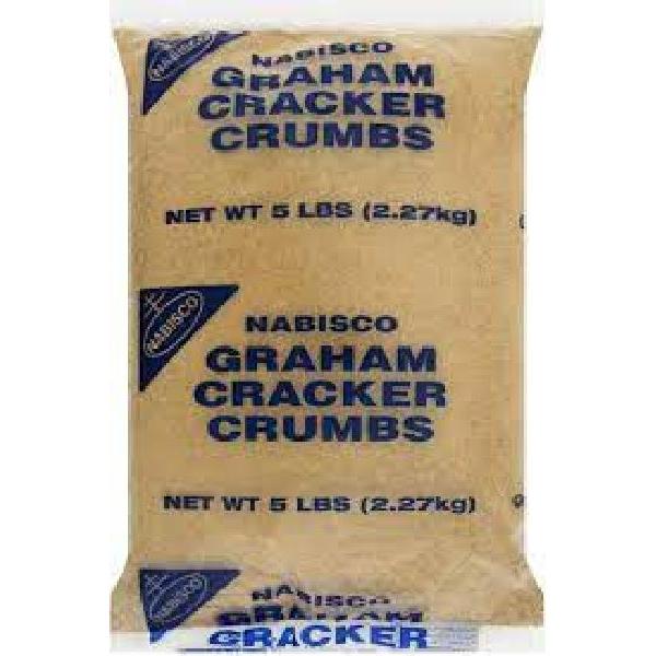 Nabisco Graham Cracker Crumbs Original 5 Pound Each - 2 Per Case.