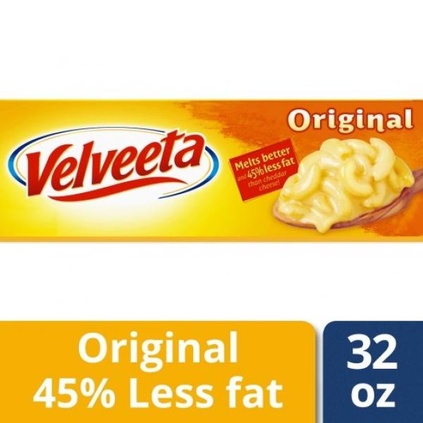 Velveeta Cheese, 2 Pound Each - 12 Per Case.