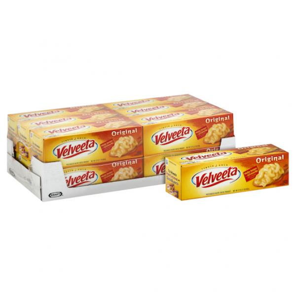 Velveeta Cheese, 2 Pound Each - 12 Per Case.