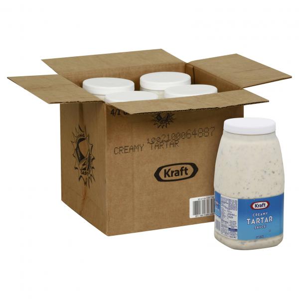 KRAFT Bulk Creamy Tartar Sauce 1 gal. Jug 4 Per Case