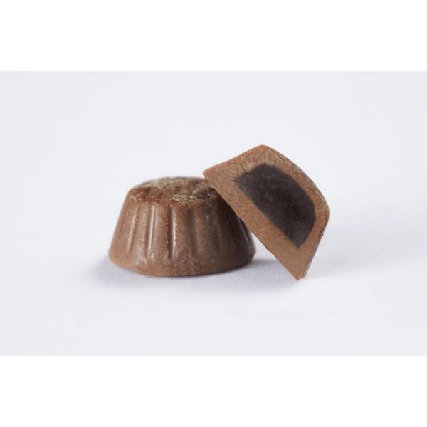 Milk Chocolate Fudge Mini Cups 30 Pound Each - 1 Per Case.