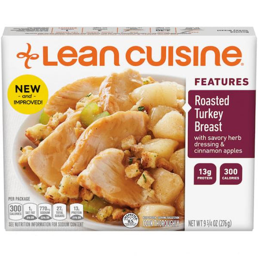 Lean Cuisine Roasted Turkey Breast 9.75 Ounce Size - 12 Per Case.