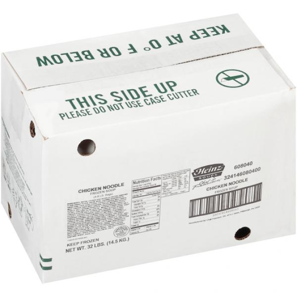 HEINZ CHEF FRANCISCO Chicken Noodle Soup 8 lb. Bag 4 Per Case