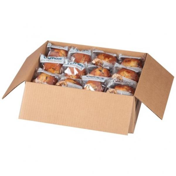 Chef Pierre Cookie Dough Individually Wrapped Muffin 4 Ounce Size - 24 Per Case.