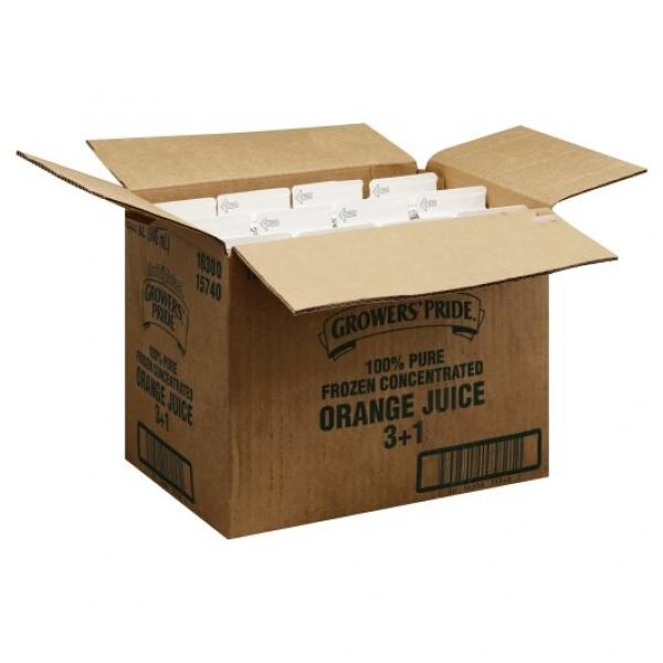 Florida Natural Growers' Pride from Concentrate Frozen Orange Juice - 32 Fluid Ounce - 12 Per Case.