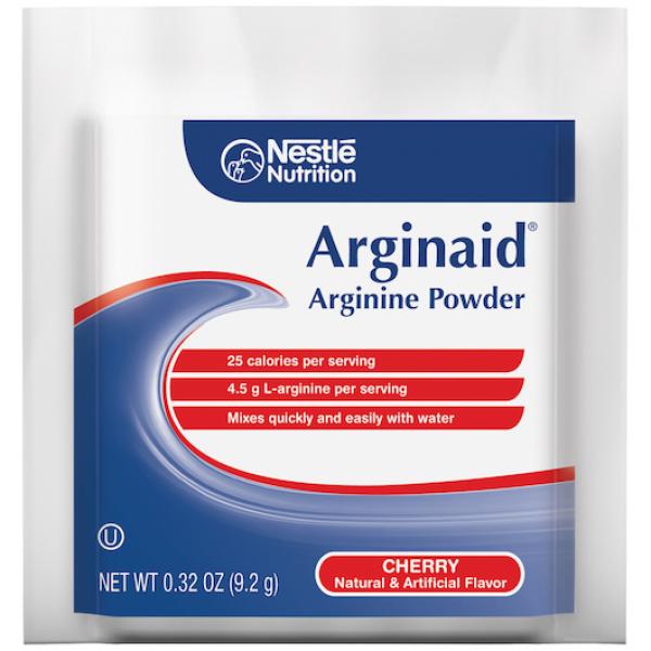 Nestle Arginaid Wound Care Powder Powder Mix Aids In Wound Care Chry 0.32 Ounce Size - 56 Per Case.