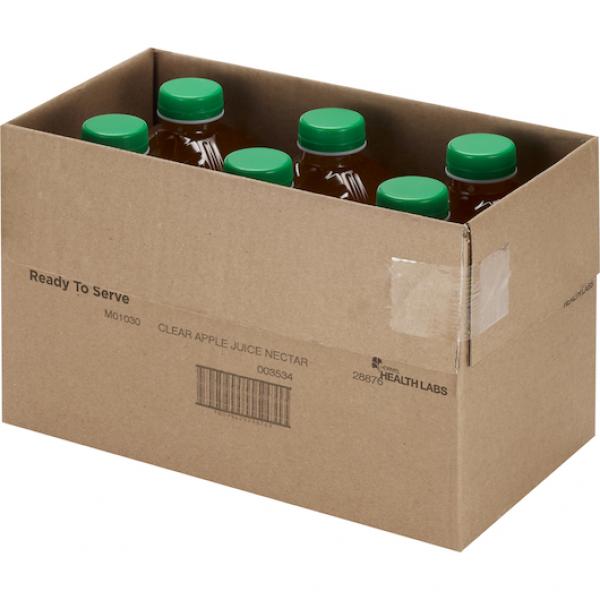 Thick & Easy Clear Thickened Apple Juice Nectar 46 Ounce Size - 6 Per Case.