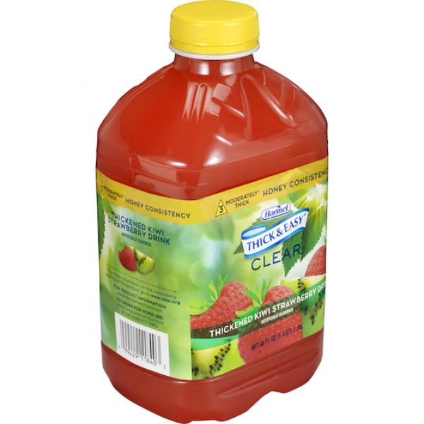 Thick & Easy Clear Thickened Kiwi Strawberrydrink Honey Iddsi Level 6 Count Packs - 1 Per Case.