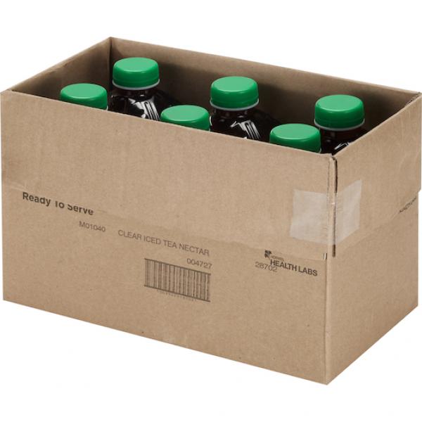 Thick & Easy Clear Thickened Iced Tea Beverage Nectar 46 Ounce Size - 6 Per Case.