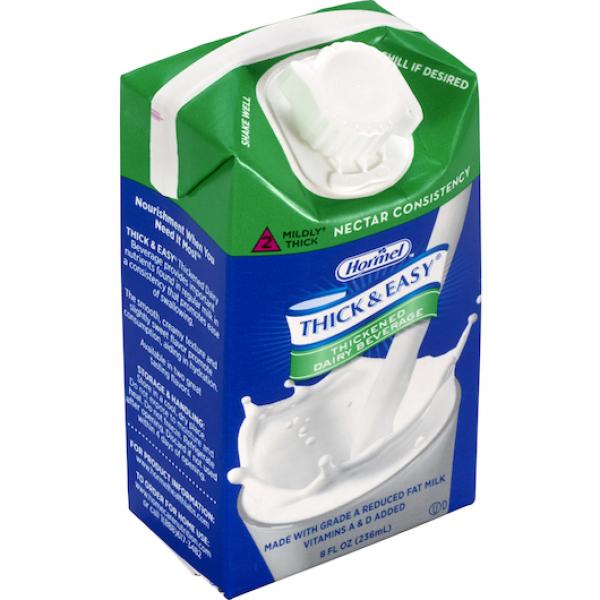 Thick & Easy Thickened Dairy Beverage Nectar 27 Count Packs - 1 Per Case.