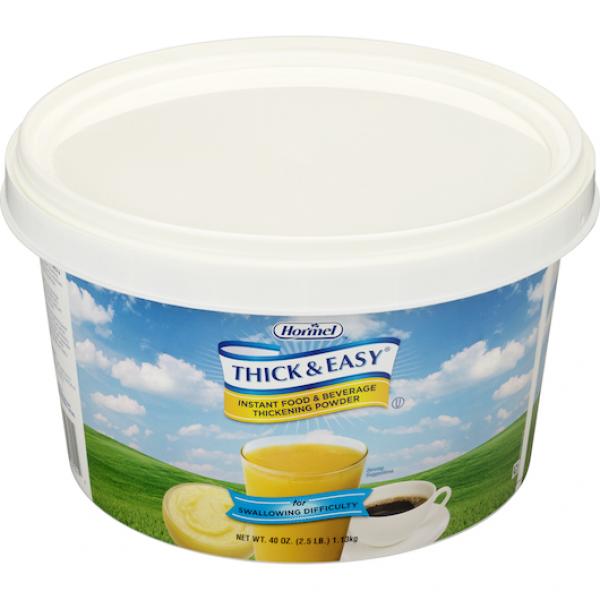 Thick & Easy Instant Food Thickener Tub 4 Count Packs - 1 Per Case.