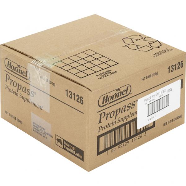 Hormel Vital Cuisine Propass Protein Supplement Canister 7.5 Ounce Size - 4 Per Case.