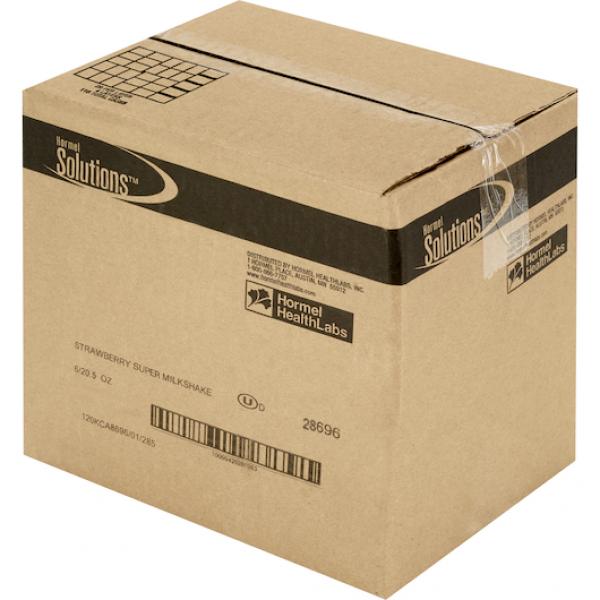 Hormel Vital Cuisine Shake Mix Strawberry 6 Count Packs - 1 Per Case.