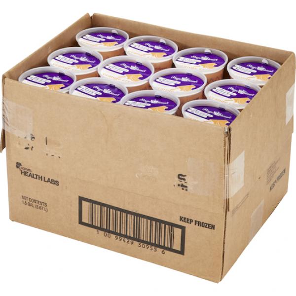 Magic Cup Frozen Dessert Orange Cream 48 Count Packs - 1 Per Case.