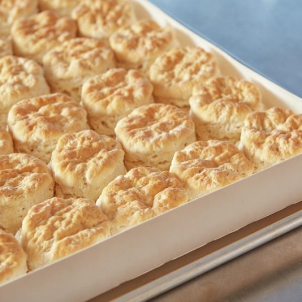 Pillsbury Baked Biscuit Golden Buttermilk Mini 1 Ounce Size - 5 Per Case.