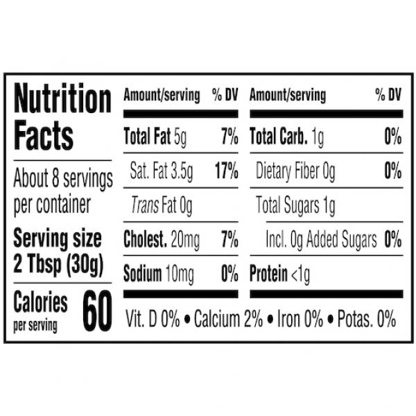 Breakstone's Sour Cream, 8 Ounce Size - 12 Per Case.