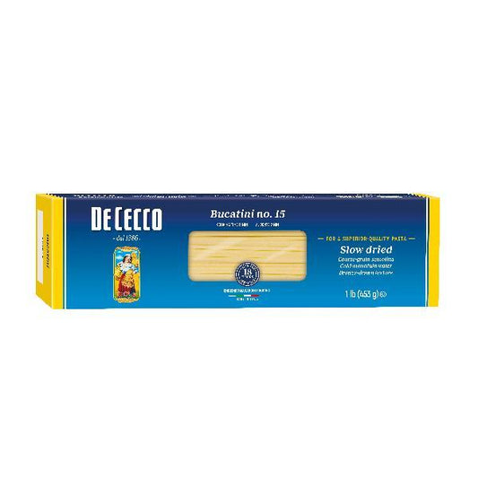 De Cecco Pasta Bucatini 1 Pound Each - 20 Per Case.