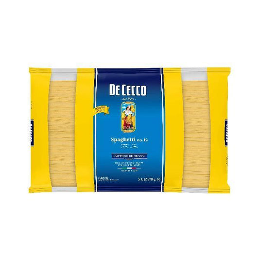 De Cecco Pasta Spaghetti 5 Pound Each - 4 Per Case.