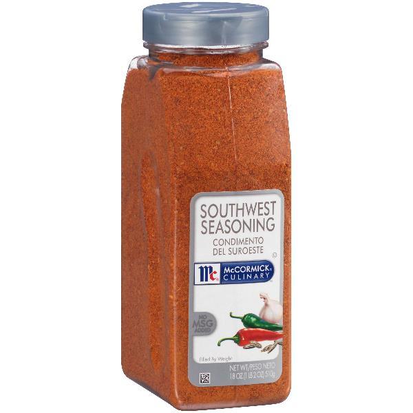 Mccormick Culinary Southwest Seasoning 18 Ounce Size - 6 Per Case.