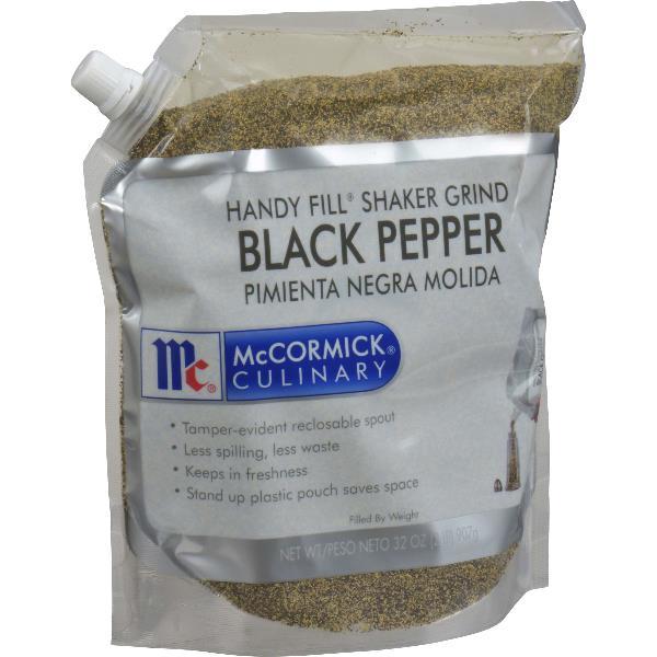 Mccormick Culinary Pepper Black 2 Pound Each - 3 Per Case.