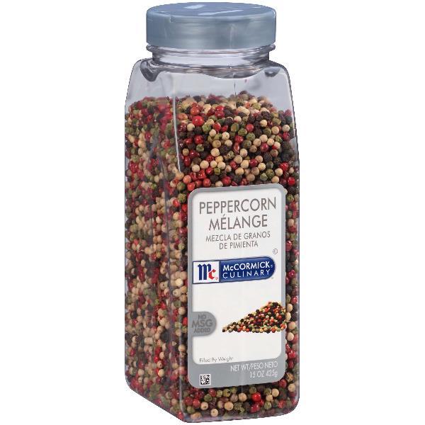 Mccormick Culinary Peppercorn Melange 15 Ounce Size - 6 Per Case.