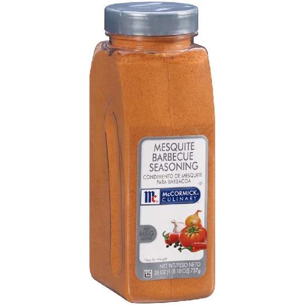 Mccormick Culinary Mesquite Barbecue Seasoning 26 Ounce Size - 6 Per Case.