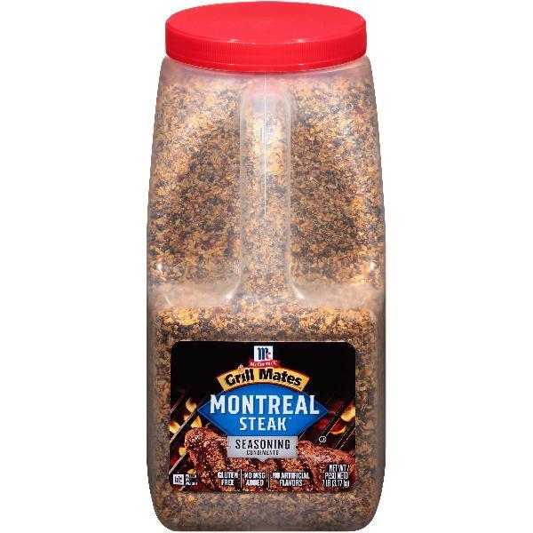 Mccormick Grill Mates Montreal Steak Seasoning 7 Pound Each - 3 Per Case.