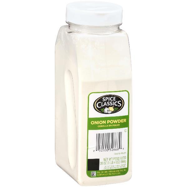 Spice Classics Onion Powder 20 Ounce Size - 6 Per Case.