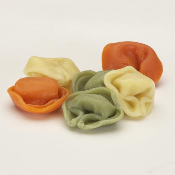 Tri Color Tortellini 5 Pound Each - 2 Per Case.