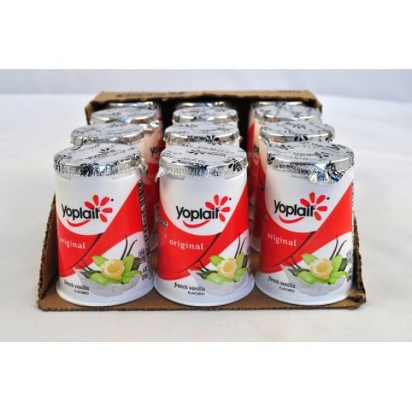 Yoplait® Original Yogurt Single Serve Cup French Vanilla 6 Ounce Size - 12 Per Case.