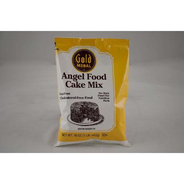 Gold Medal™ Cake Mix Angel Food 16 Ounce Size - 12 Per Case.