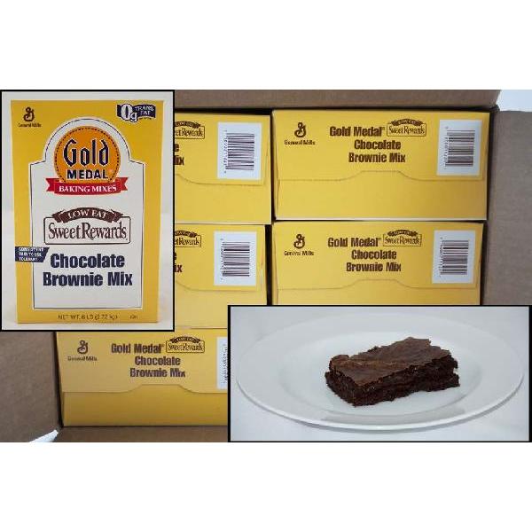 Gold Medal™ Sweet Rewards™ Brownie Mixlow Fat Chocolate 6 Pound Each - 6 Per Case.