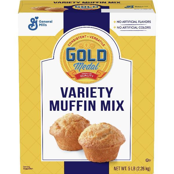 Gold Medal™ Muffin Mix Variety 5 Pound Each - 6 Per Case.