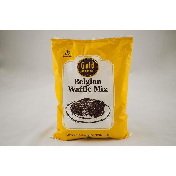 Gold Medal™ Waffle Mix Belgian Waffle 60 Ounce Size - 8 Per Case.