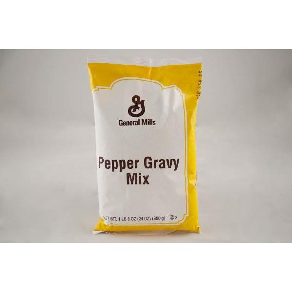 General Mills Gravy Mix Pepper 1.5 Pound Each - 6 Per Case.