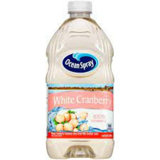 Ocean Spray White Cranberry Cocktail Juice 64 Fluid Ounce - 8 Per Case.