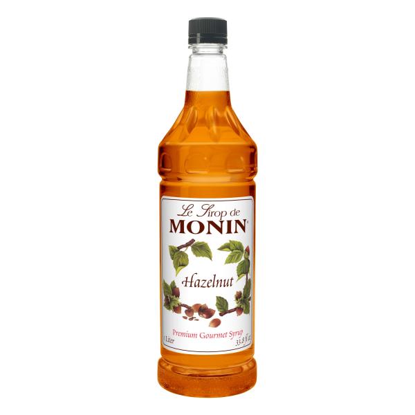 Monin Hazelnut 1 Liter - 4 Per Case.