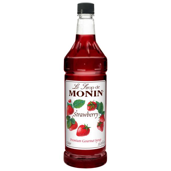 Monin Strawberry 1 Liter - 4 Per Case.