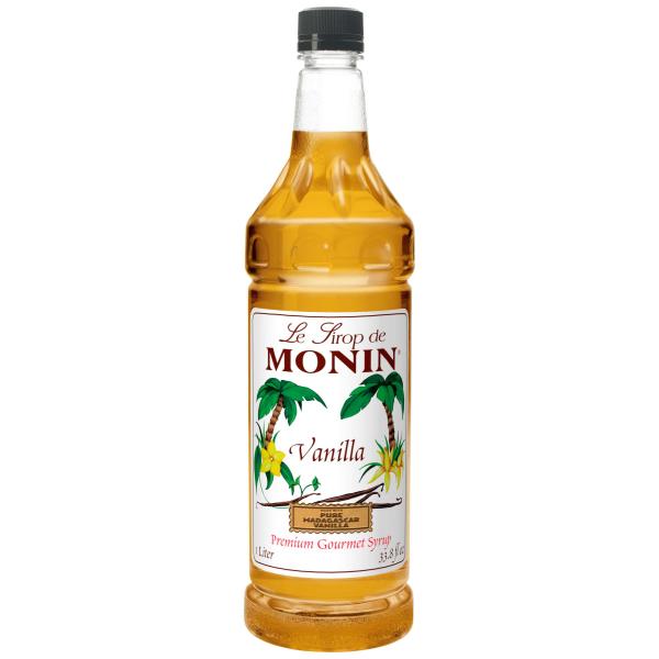 Monin Vanilla 1 Liter - 4 Per Case.